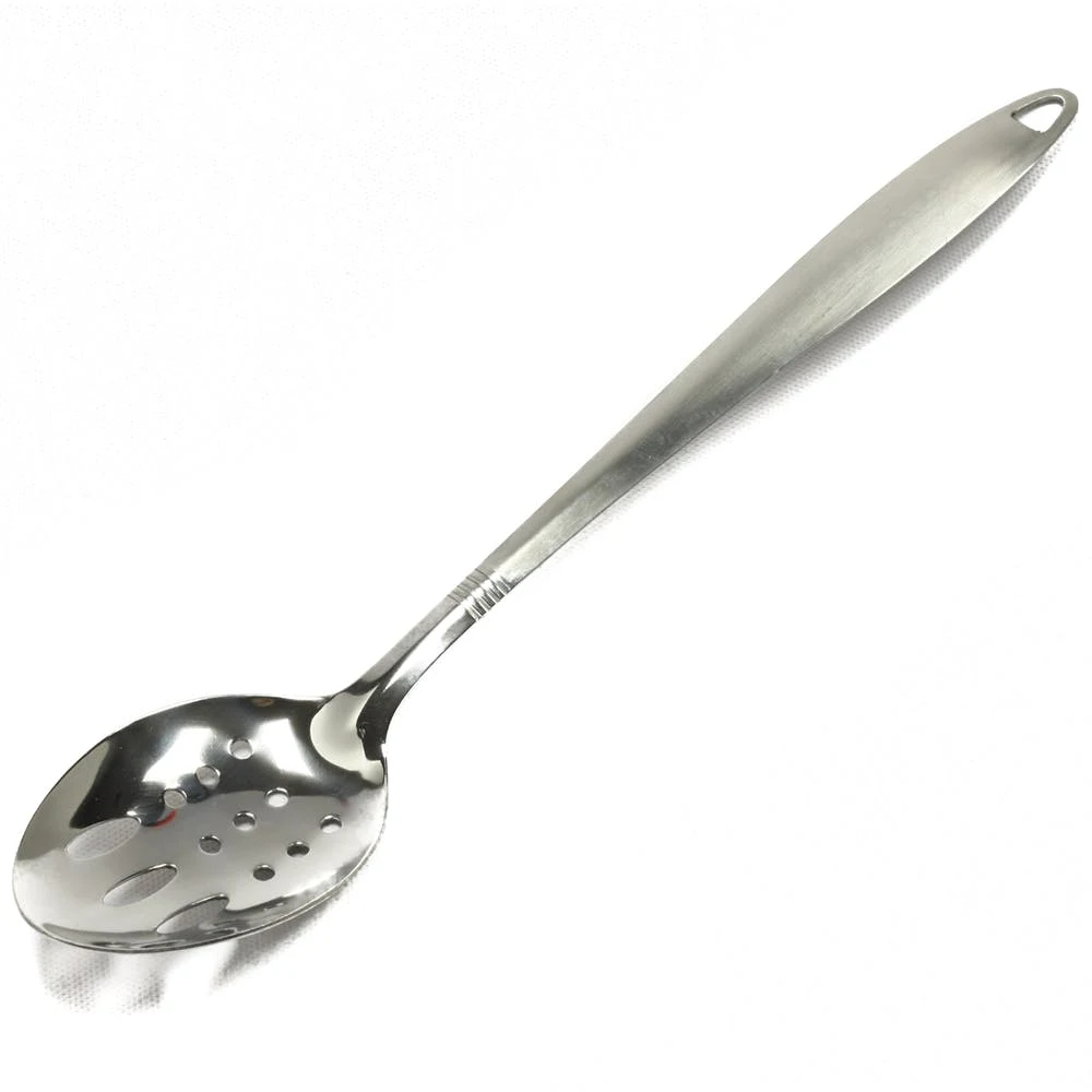 13" Slotted Spoon - Stainless Steel 1