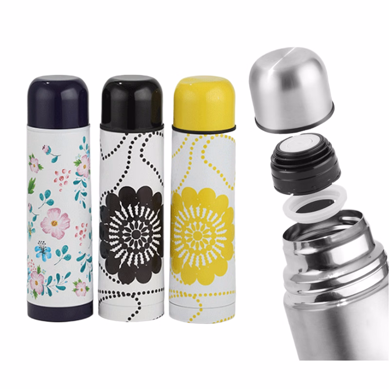 304 Stainless Steel Bullet-Shaped Insulated Mug