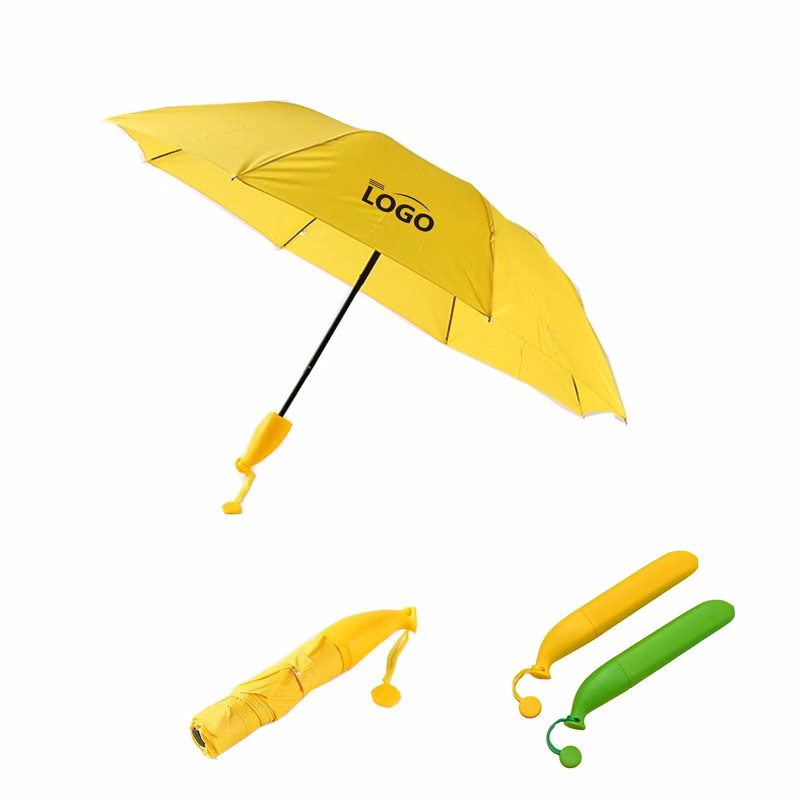 Banana Shaped Folding Umbrella 10pcs