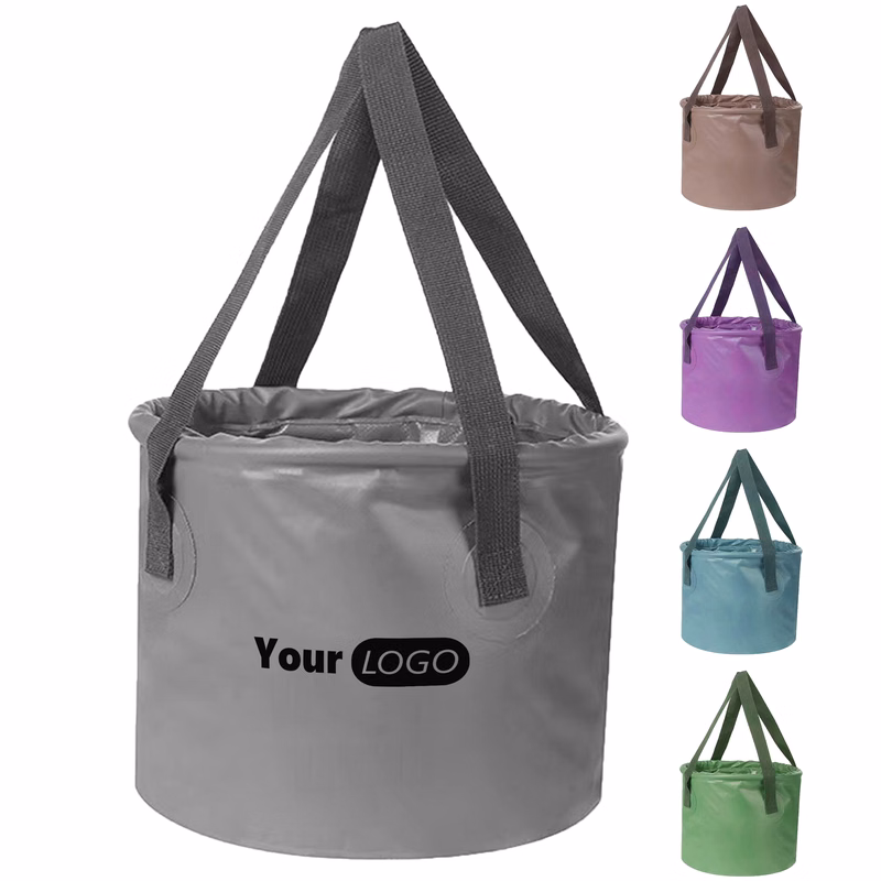 Pvc 20L Collapsible Bucket With Custom Logo