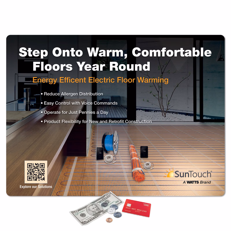 Origin'L Fabric Heavy Duty Fabric Counter Mat-14"x19"x1/4"
