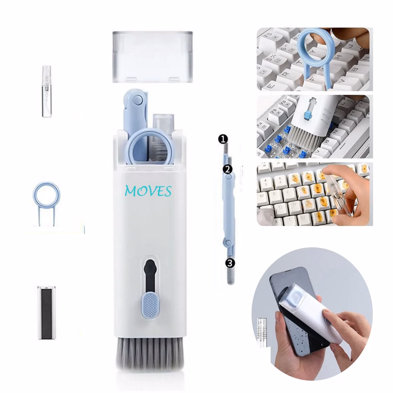 Multifunctional 7-In-1 Clean Brush Set For Computer Keyboard