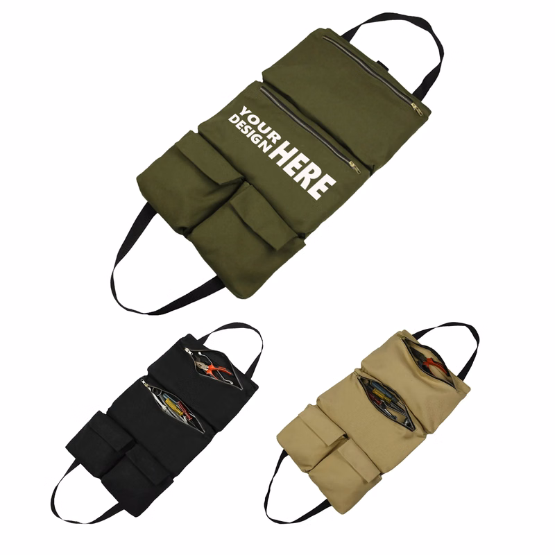 Canvas Hanging Car Organizer Bag