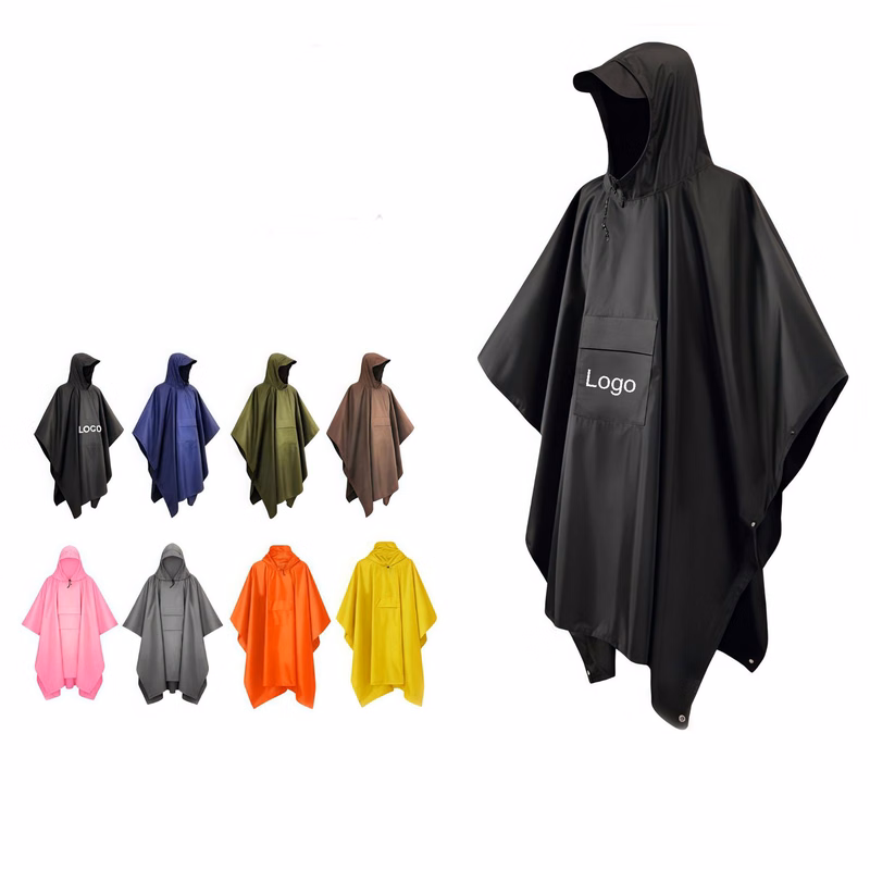 Reusable Multifunctional Adult Rain Poncho