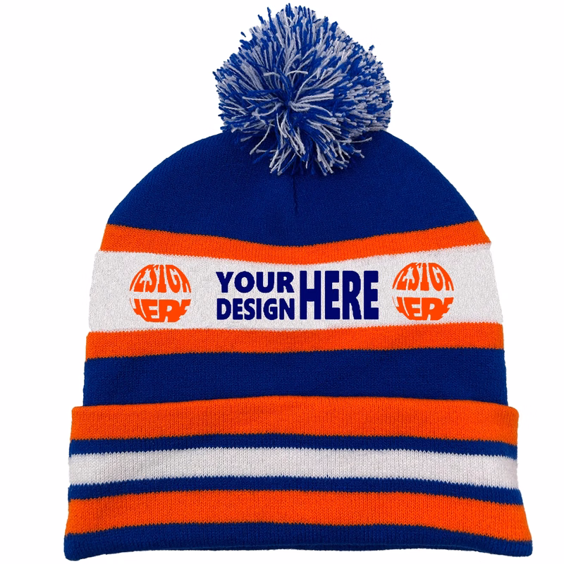 Kint Beanie With Pom
