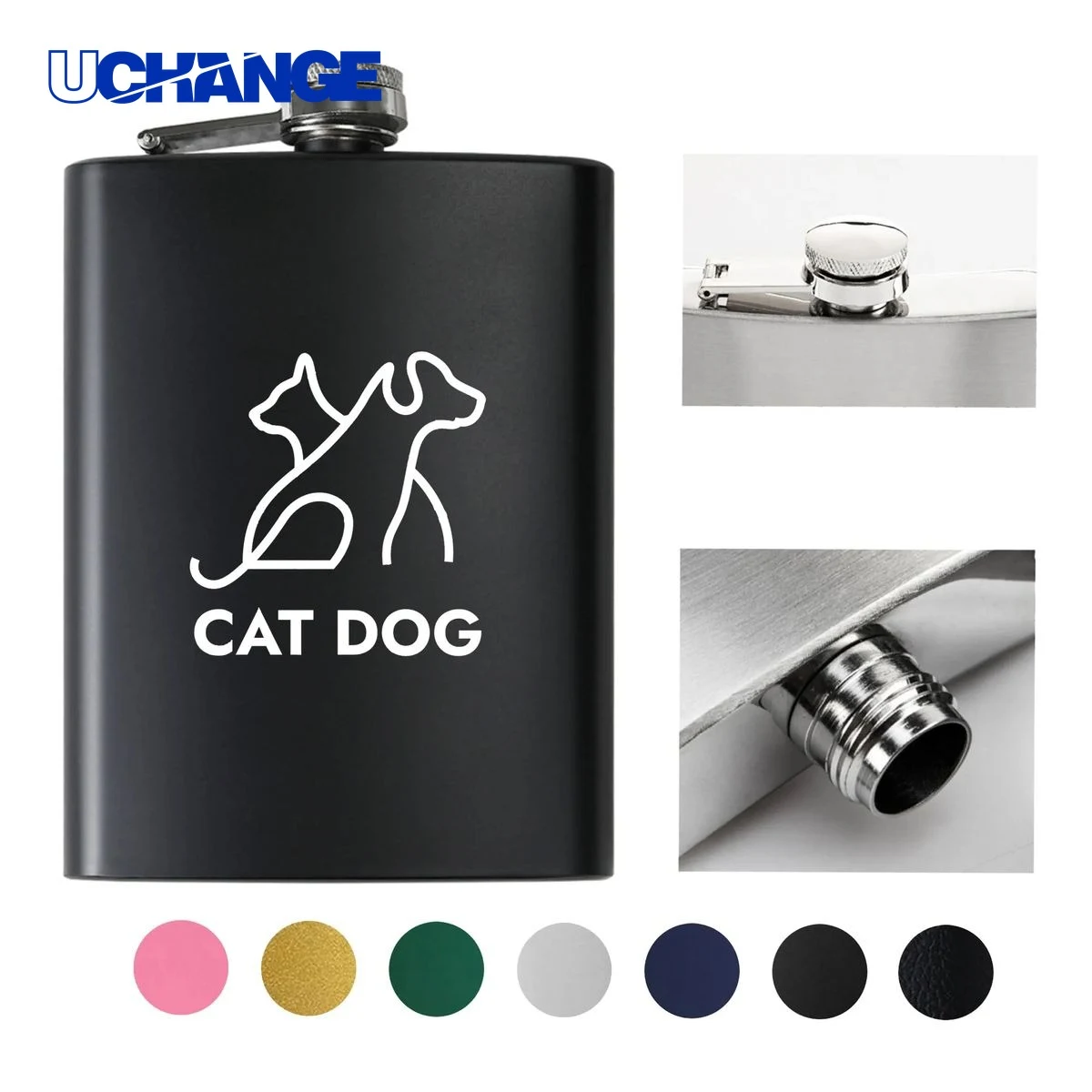 Hip Flask Container (8oz) 1