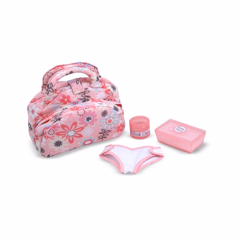 Melissa & Doug Toy Diaper Bag Sets - Adjustable