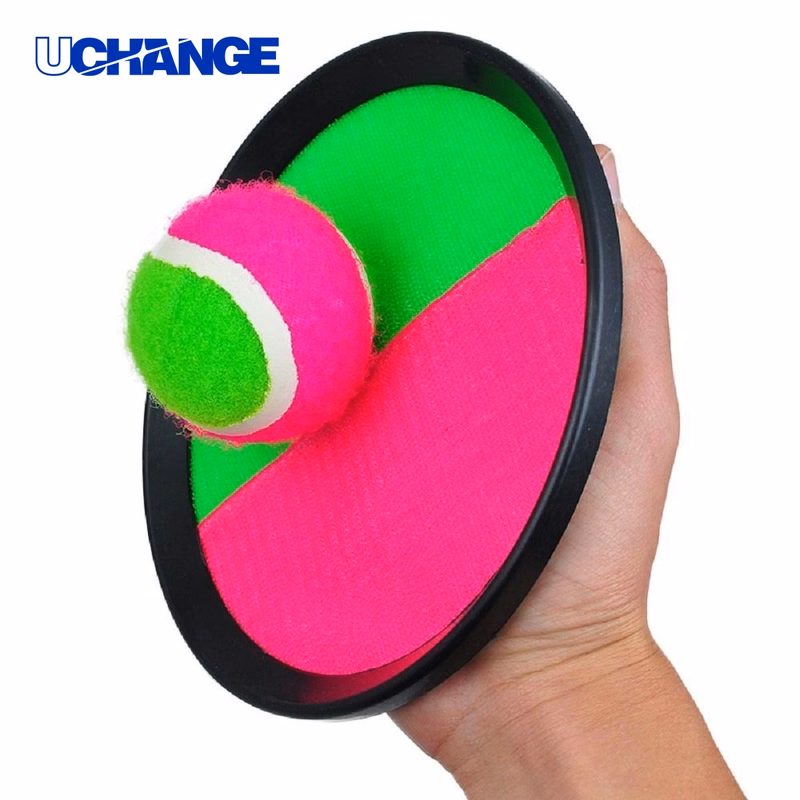 Beach Ball Paddle Catch Toss Game Set