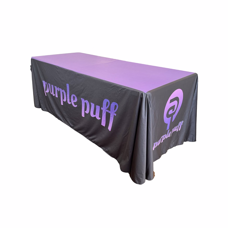 10' x 6' Rectangular Table Cover - Full Bleed Printing