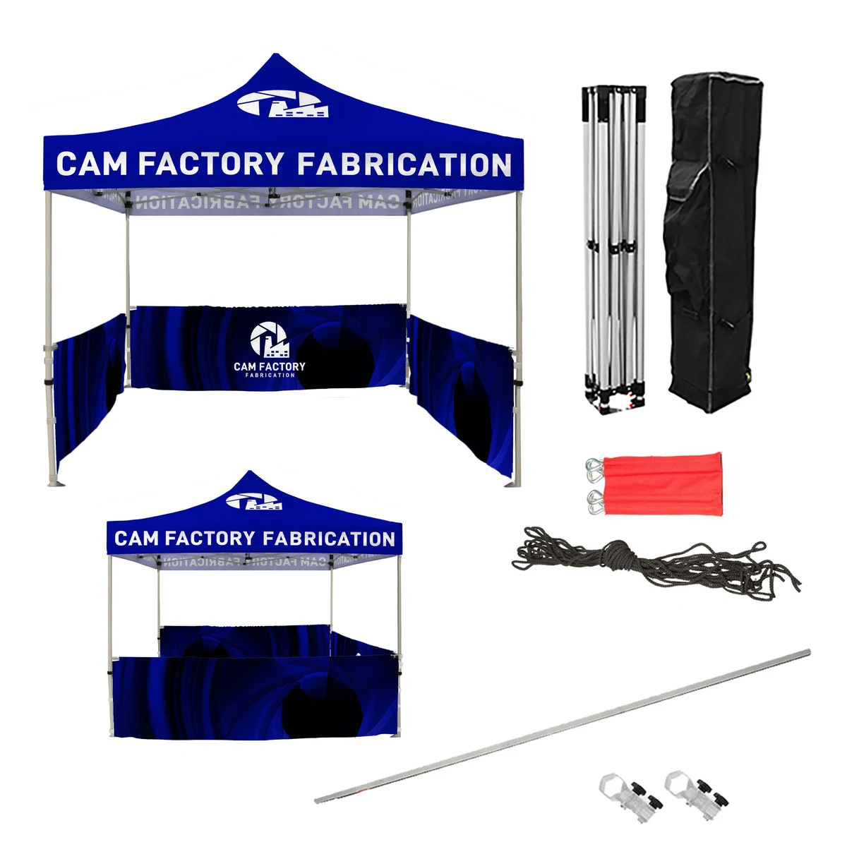 10 ft. x 10 ft. Premium Event Tent Kit 5 (Dye Sub) 1