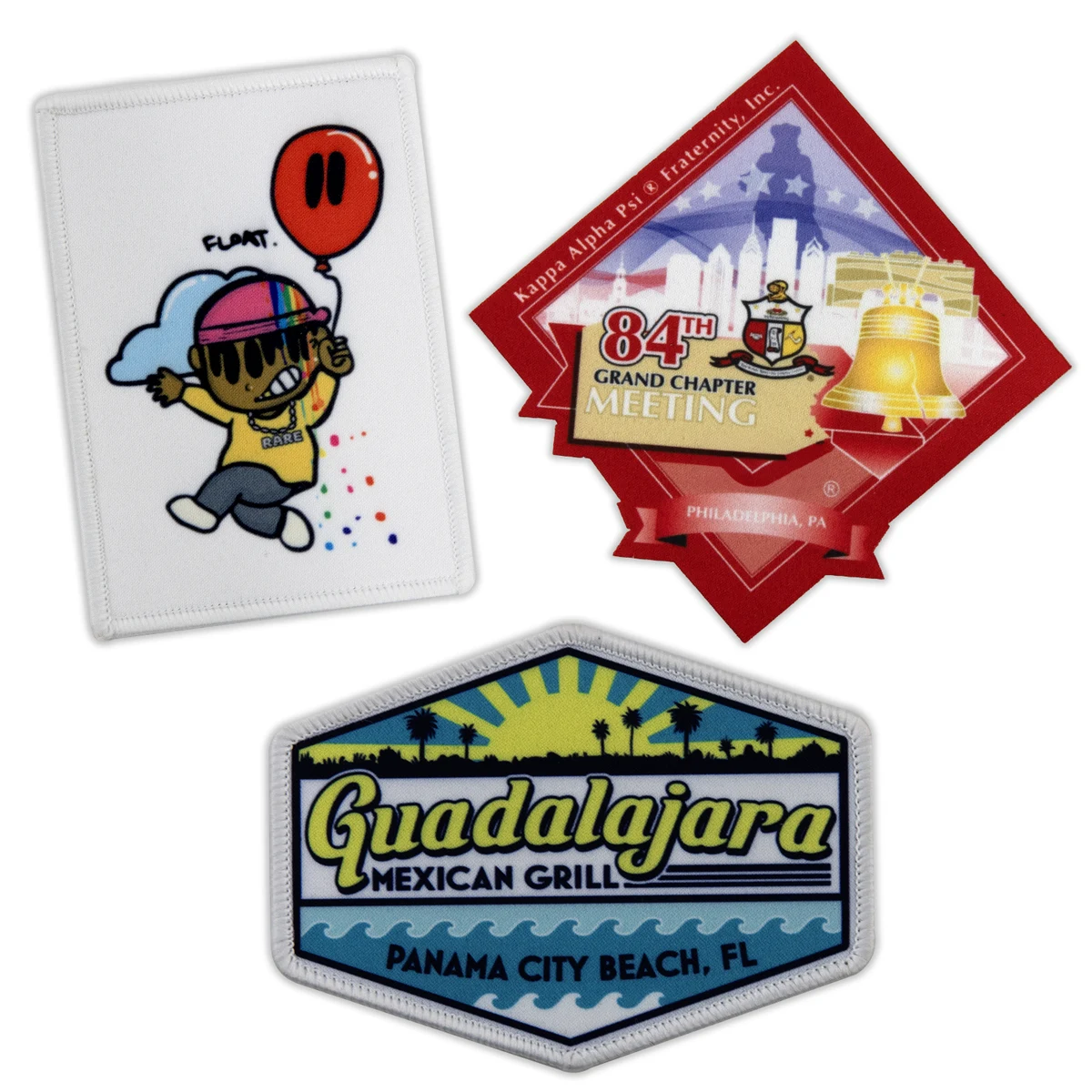 4" Dye Sublimated Patch 1