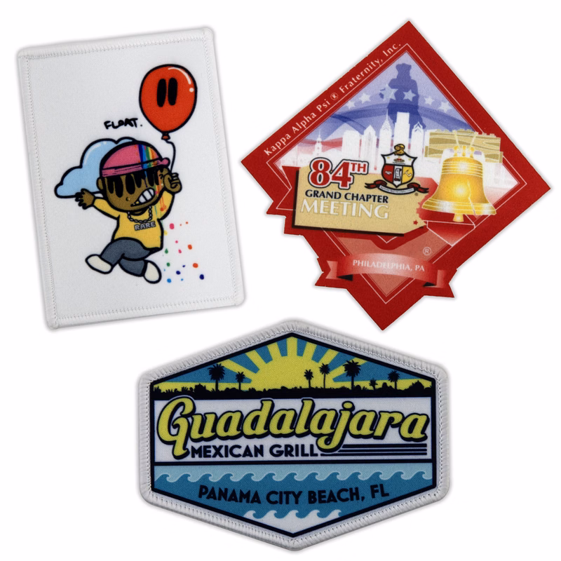 4" Dye Sublimated Patch