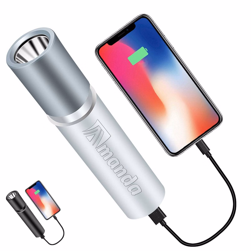 Mini Flashlight w/ Power Bank