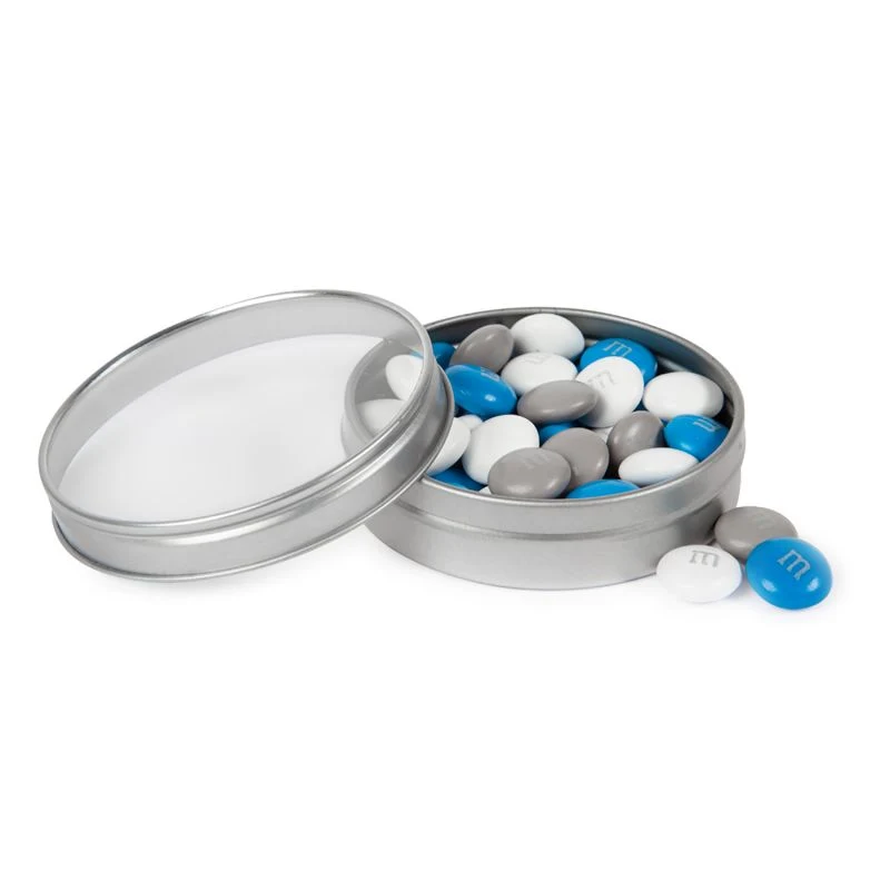 1.5 oz. Color Choice M&M'S® in Silver Tin 1