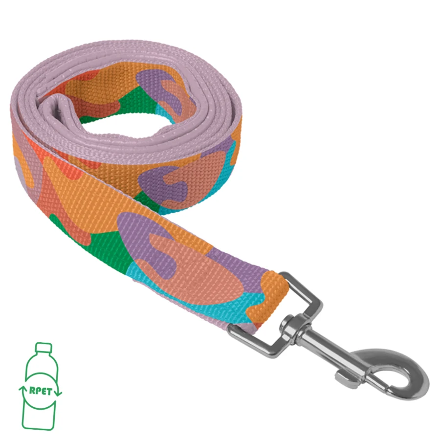 RPET Loop Handle Pet Leash with Snap Carabiner 1