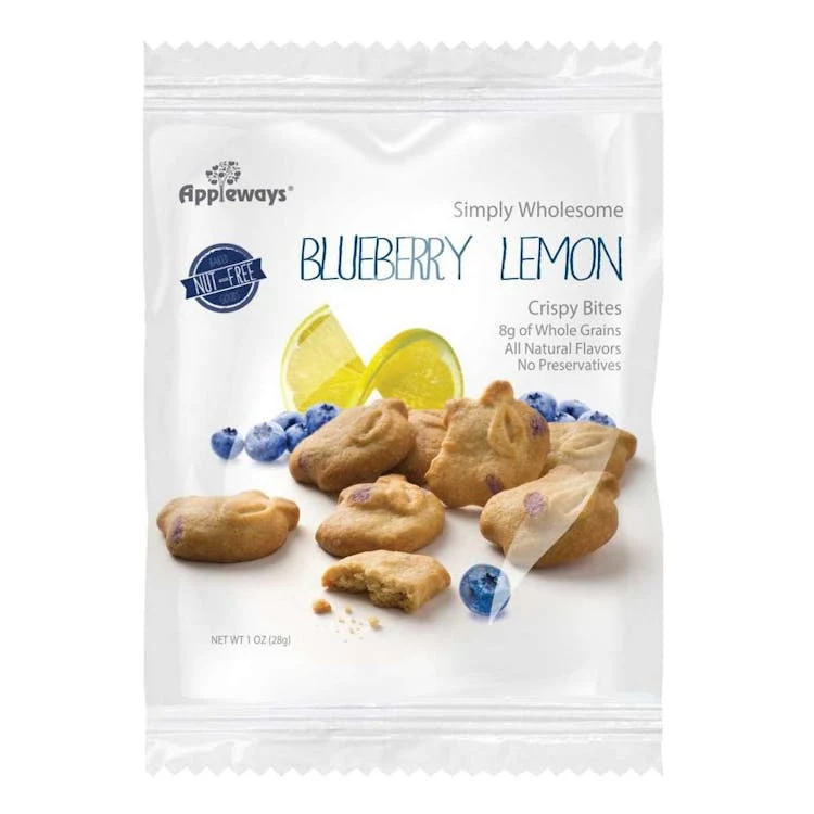 Appleways Blueberry Lemon Crispy Bites - 1.0oz 1