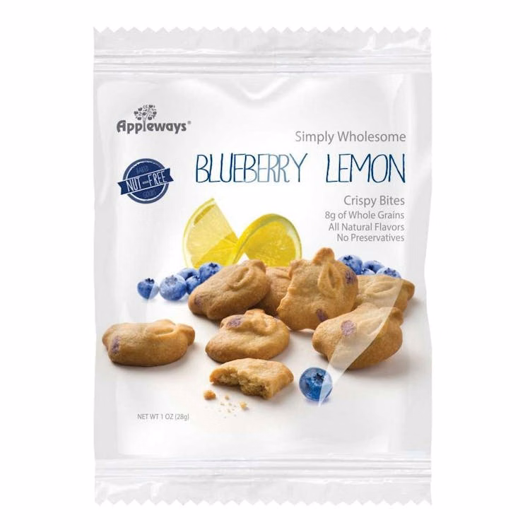 Appleways Blueberry Lemon Crispy Bites - 1.0oz
