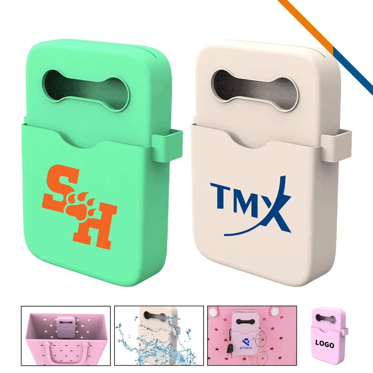 Mott Holey Beach Tote Silicone Phone Holder 1