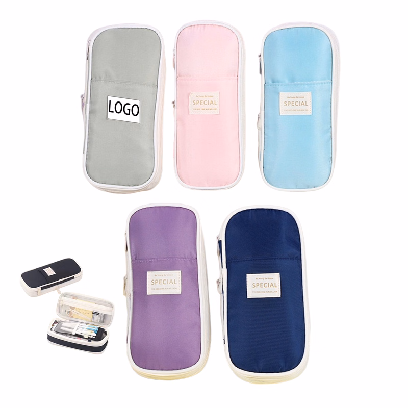 Macaron Color Blocked Stationery Box