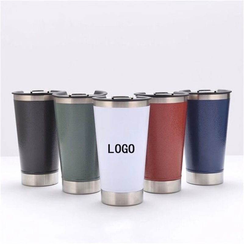Classic Stay Chill Vacuum Insulated Pint Glass with Lid