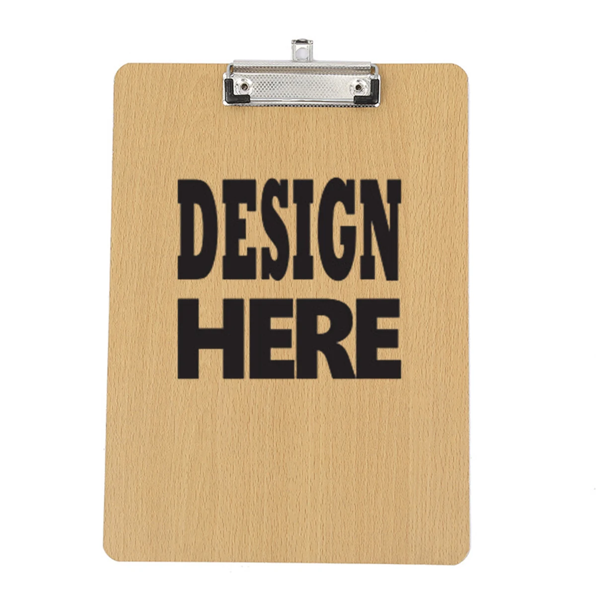 A4 Wooden Clipboard With Metal Clip 1