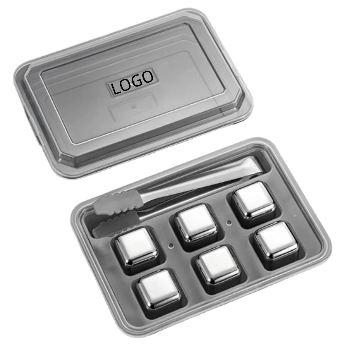 Thickened 304 Stainless Steel Metal Whisky Stone 1