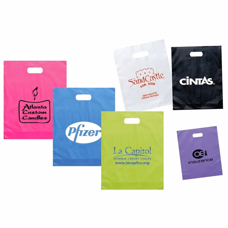 Frosted Die Cuts Bags
