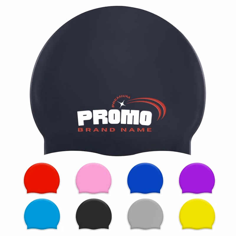 Unisex Adult Swim Caps Elastomeric Cover Ear Protection