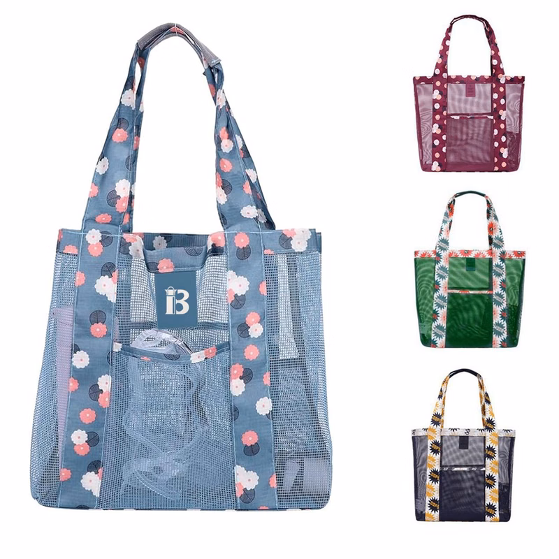 Large Capacity Mesh Beach Bag