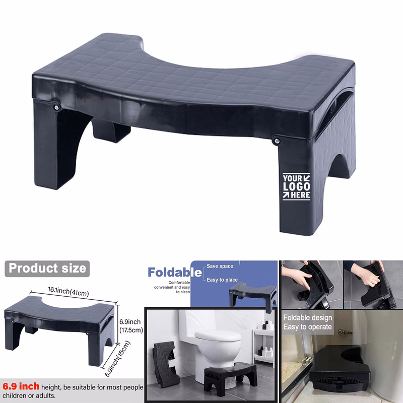 Adults and Kids Foldable Splicable Toilet Potty Step Poop Stool