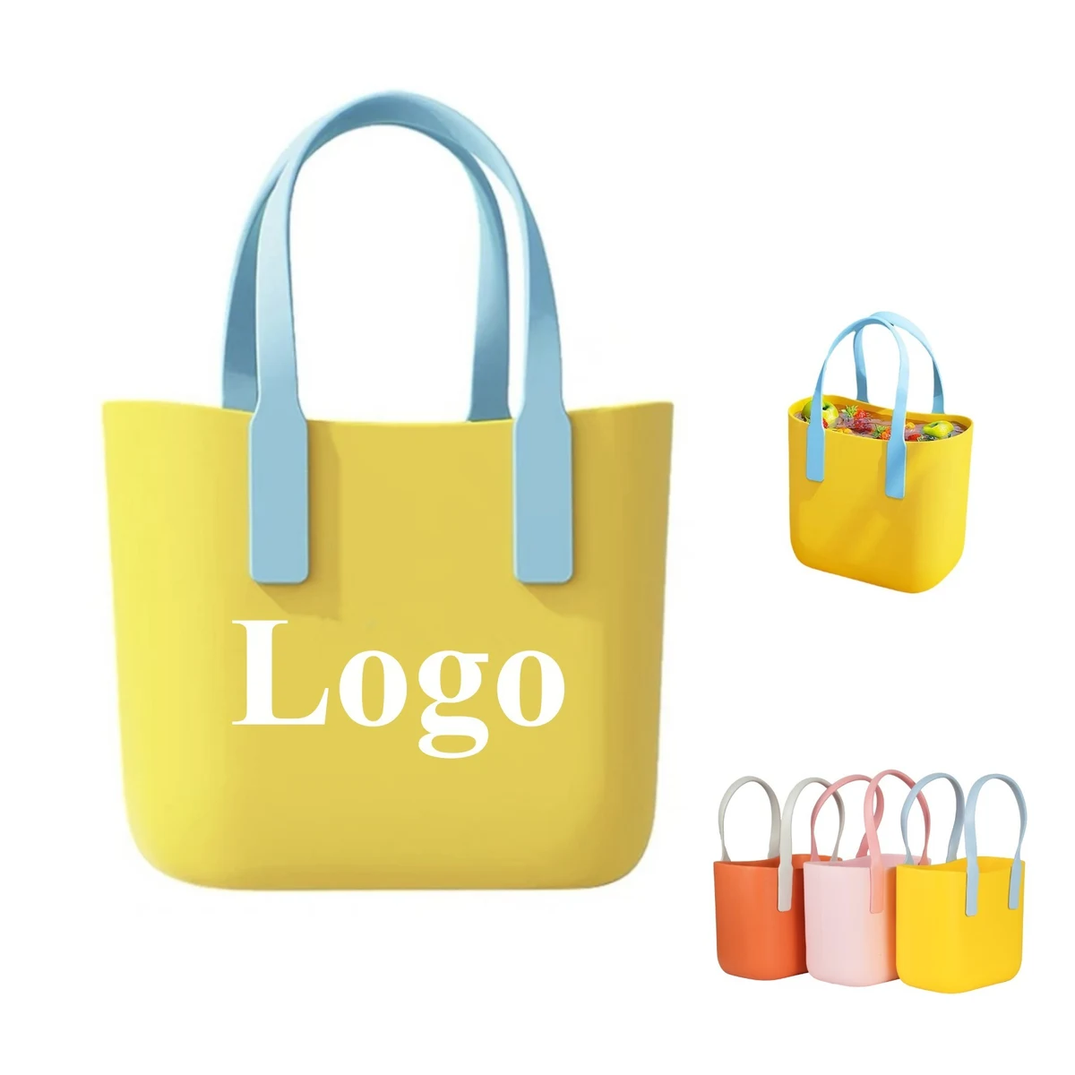 Portable Beach Tote Bag 1