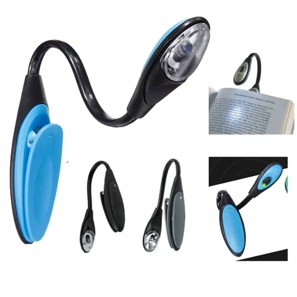 Bendable Clip Book Light 1