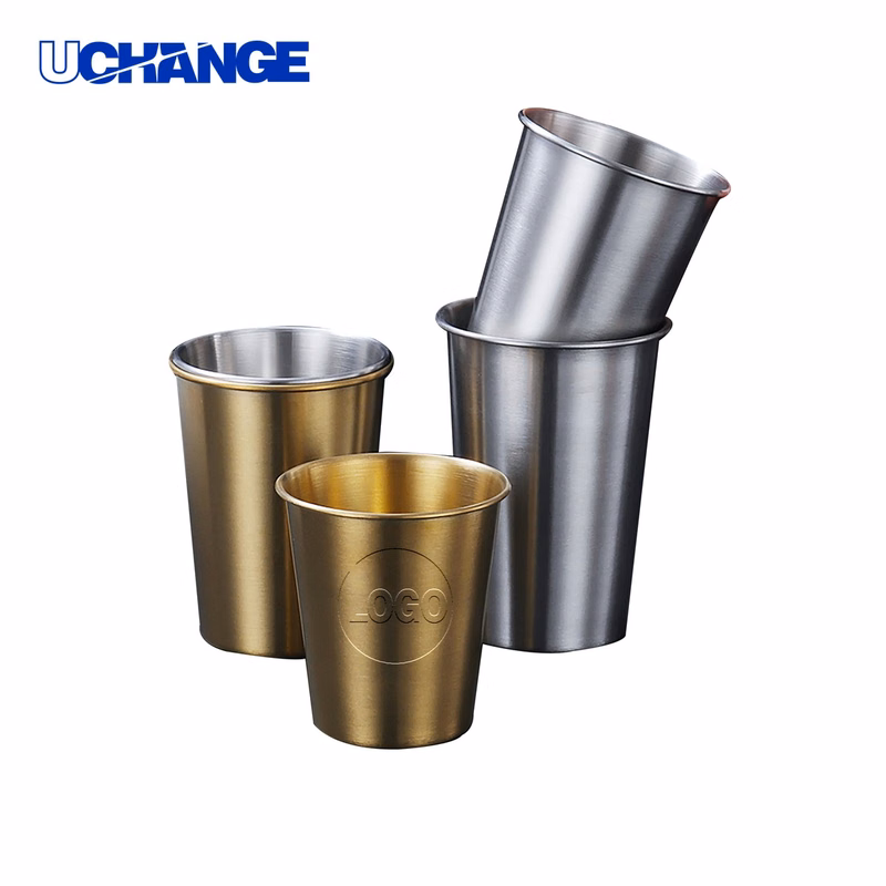 12oz Simple Stainless Steel Drinking Cup