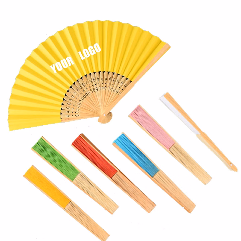 Blank Custom Paper Origami Fan