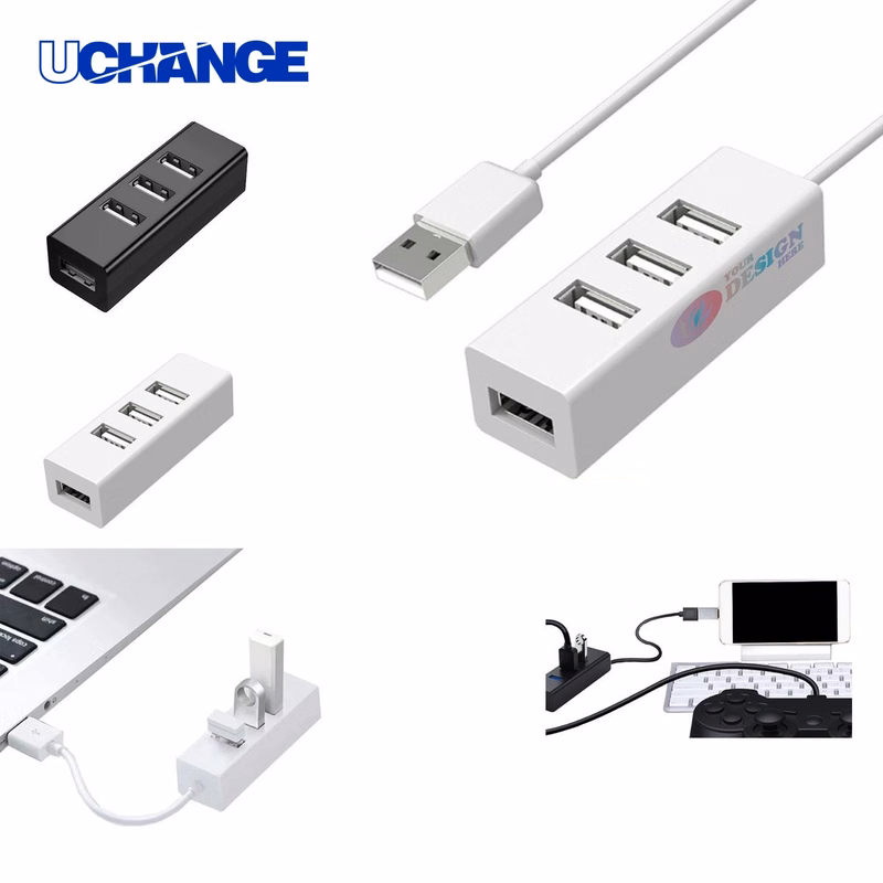 USB 2.0 Four in One Hub Adapter