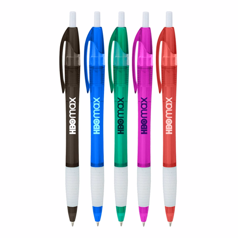 Union Printed - Slims Translucent Grip Click Pen