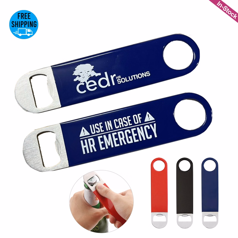 Heavy Duty Stainless Steel Vinyl Bottle Opener