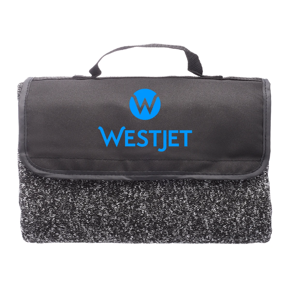 Wagon Train Roll-Up Picnic Blanket (2 Color Imprint) 1