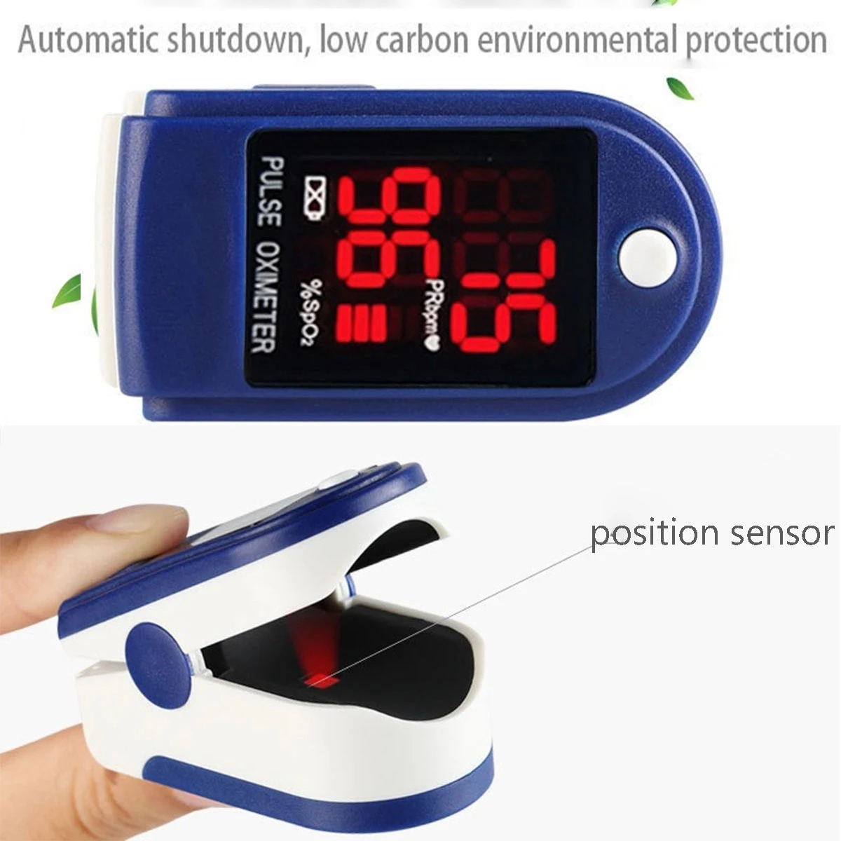 LED Fingertip Pulse Oximeter 1