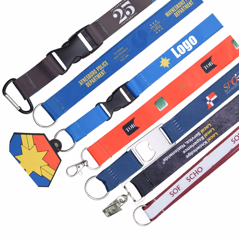 Custom Printed Polyester Lanyards