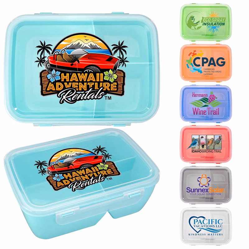 Full Color Lunch To Go Container