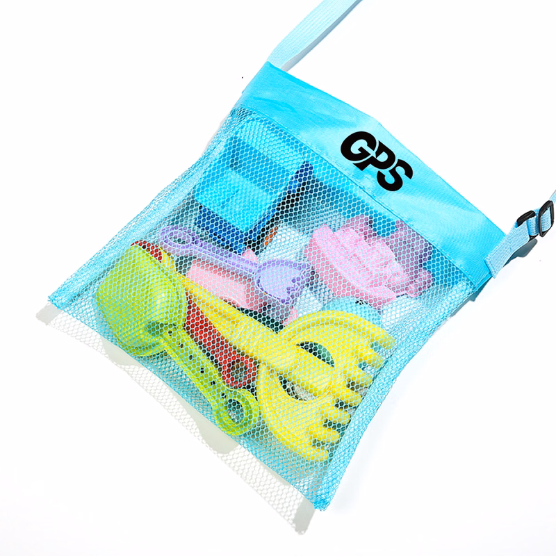 10 " Children Colorful Beach Mesh Bag