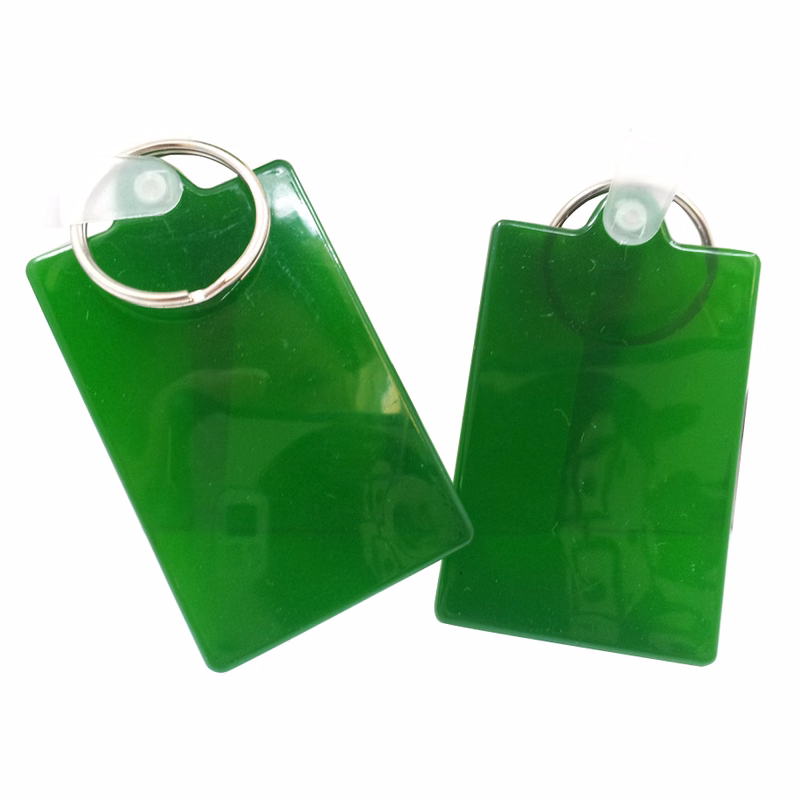Flexible Soft PVC Keychain with Split Keyring
