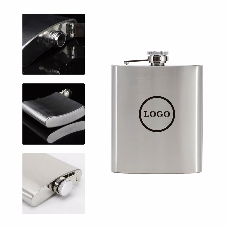 MOQ50 Portable Stainless Steel Flask