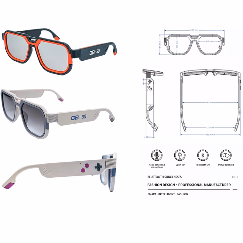 Sound Audio Music Bluetooth Smart Eyewear Sun Glasses