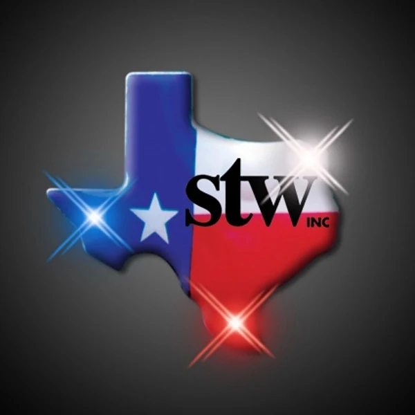 Texas Blinking Pin 1