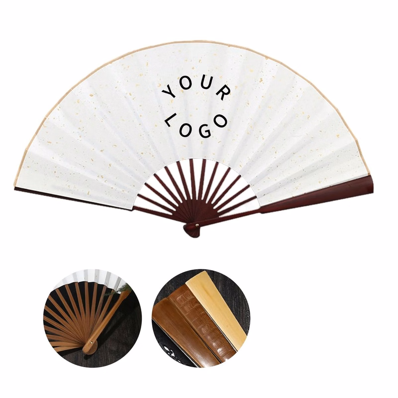 Portable Paper Folding Fan 20 Inch for Outdoor Cooling