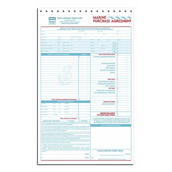 Marine Purchase Agreements 1