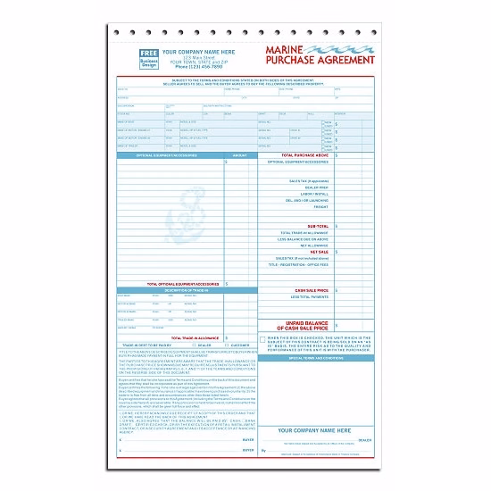 Marine Purchase Agreements