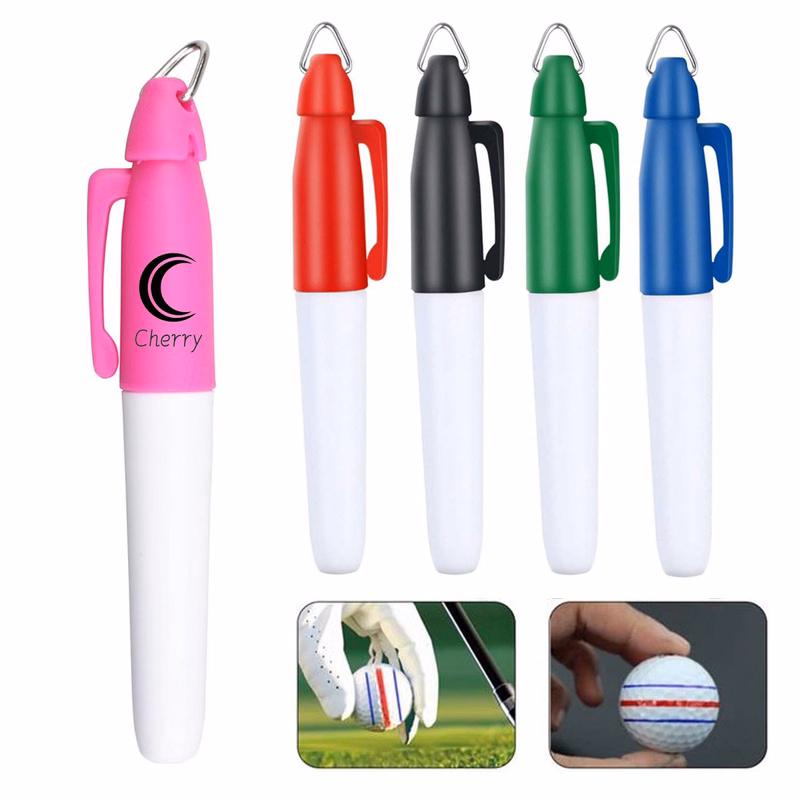 Golf Ball Marker Line Drawing Pens